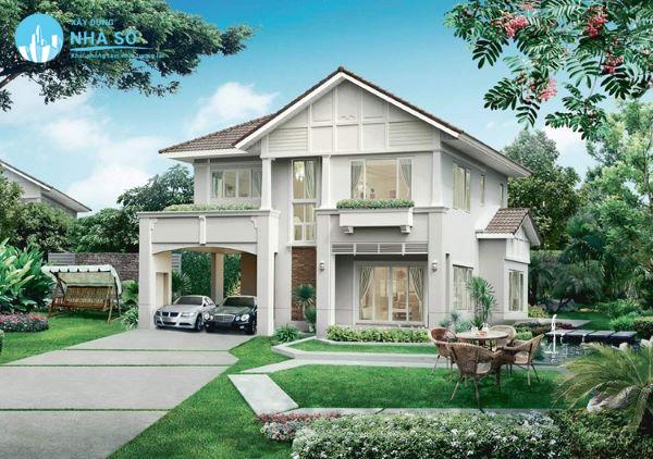 Mẫu biệt thự mini sân vườn phong cách Nhật Bản