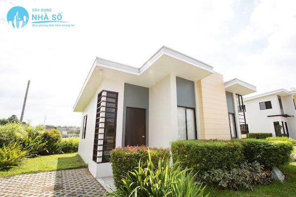 Mẫu biệt thự nhà vườn cấp 4 ấn tượng