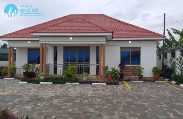 Mẫu biệt thự nhà vườn cấp 4 tone ấm