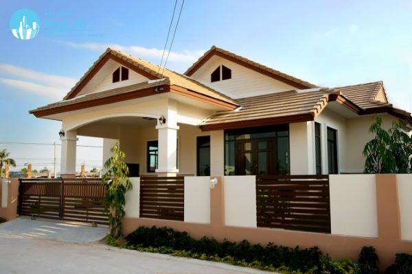 Mẫu biệt thự nhà vườn cấp 4 nhà phố