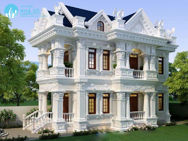Mẫu biệt thự Pháp đẹp