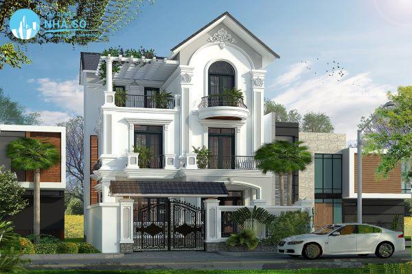 Mẫu biệt thự Pháp bắt mắt