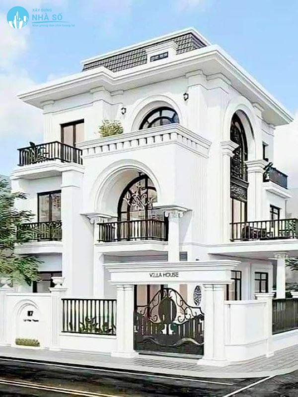 Mẫu biệt thự Pháp sang trọng