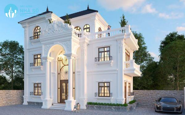 Mẫu biệt thự Pháp mới