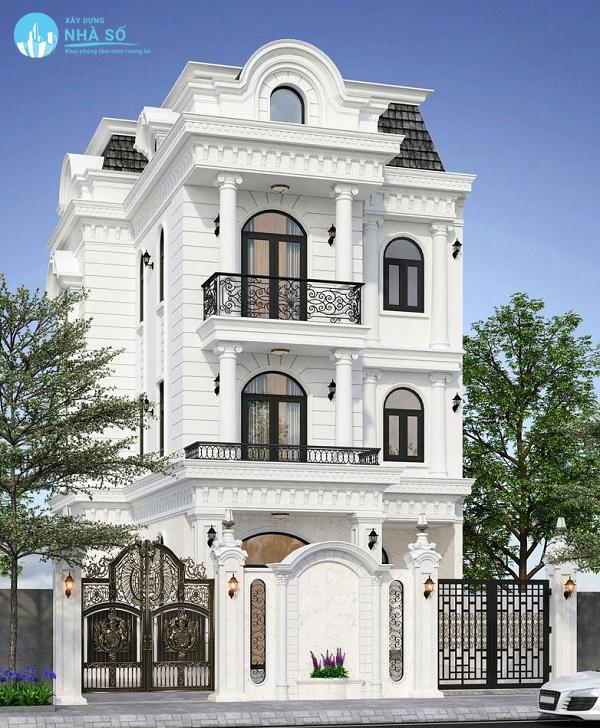 Mẫu Biệt Thự Tân Cố Điển 1 Tầng hạng sang