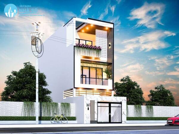 Mẫu nhà phố 5x20