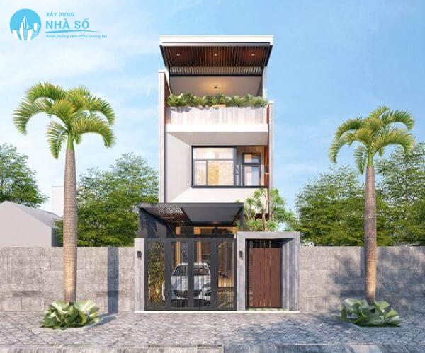 Mẫu nhà phố mặt tiền 5m thượng hạng
