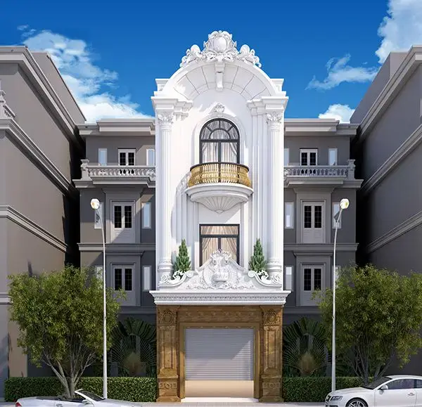 Mẫu nhà phố tân cổ điển ấn tượng