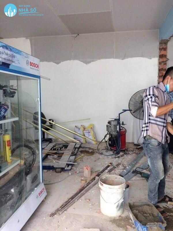 Quy trình sửa chữa nhà tại Quận 4 của Xây Dựng Nhà Số