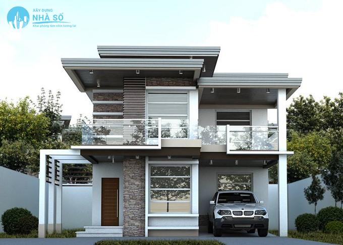 Mẫu biệt thự mini tiện nghi và thông minh