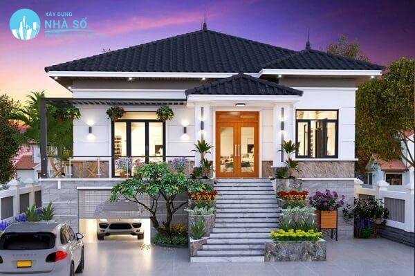 Mẫu biệt thự mini hiện đại và sang trọng