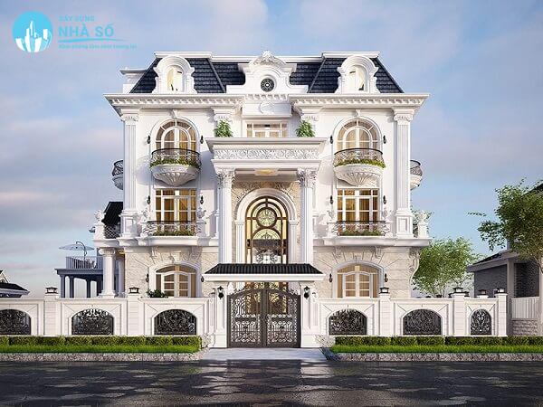 Mẫu biệt thự cổ điển