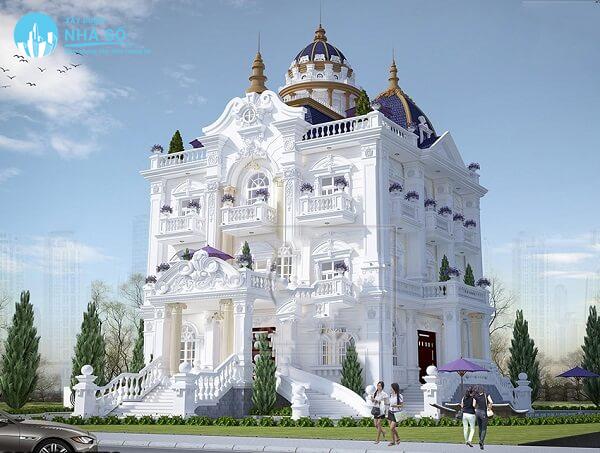 Mẫu biệt thự cổ điển hiện đại và độc đáo