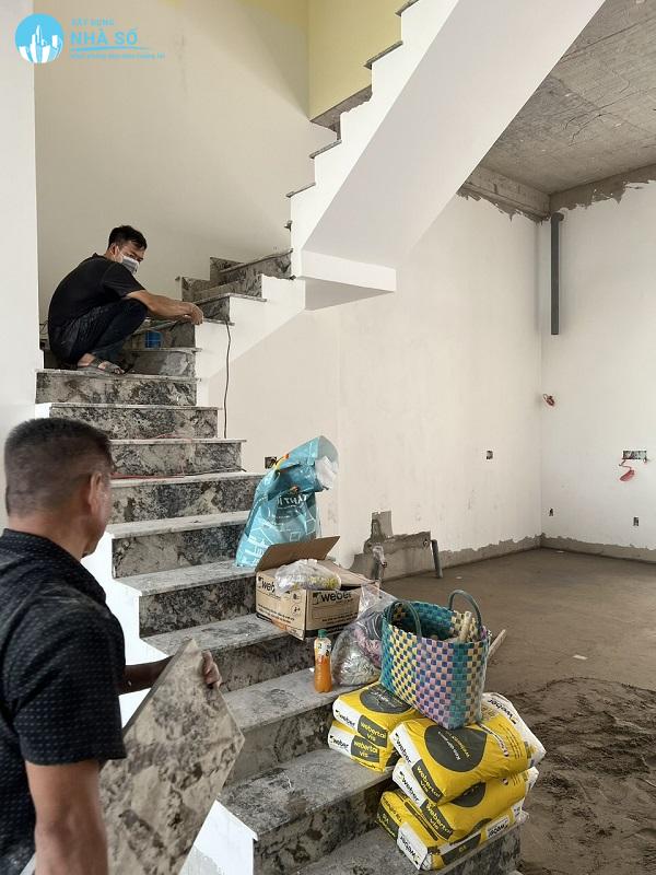 Xây dựng và hoàn thiện nhà phố 4 tầng tại Quận Tân Phú