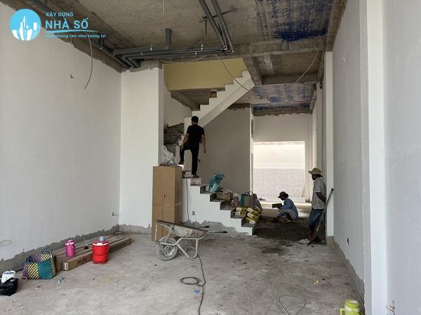 Xây dựng và hoàn thiện nhà phố 4 tầng tại Quận Tân Phú