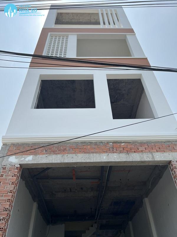Xây dựng và hoàn thiện nhà phố 4 tầng tại Quận Tân Phú