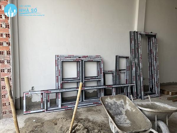 Xây dựng và hoàn thiện nhà phố 4 tầng tại Quận Tân Phú