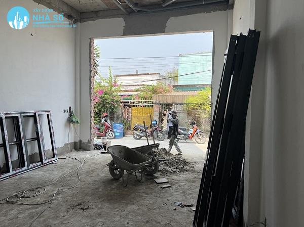 Xây dựng và hoàn thiện nhà phố 4 tầng tại Quận Tân Phú