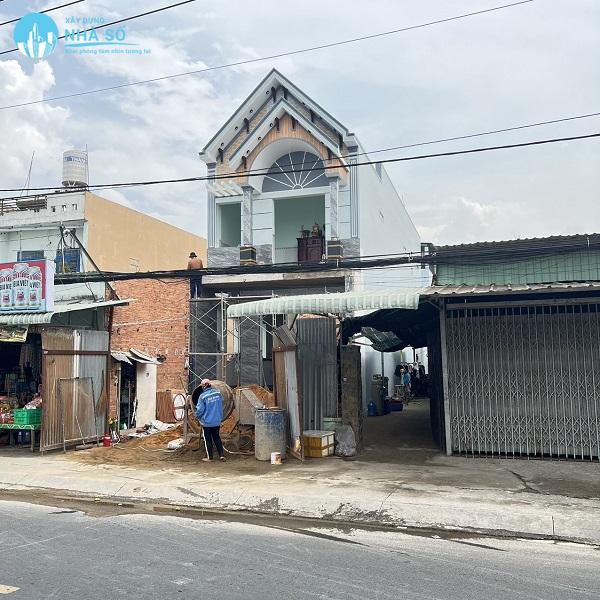 xây nhà phố mặt tiền tại Quận Bình Tân