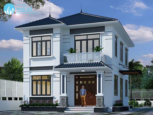 Mái Nhật nhà biệt thự đơn giản