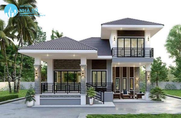 Mái Nhật nhà biệt thự bắt mắt