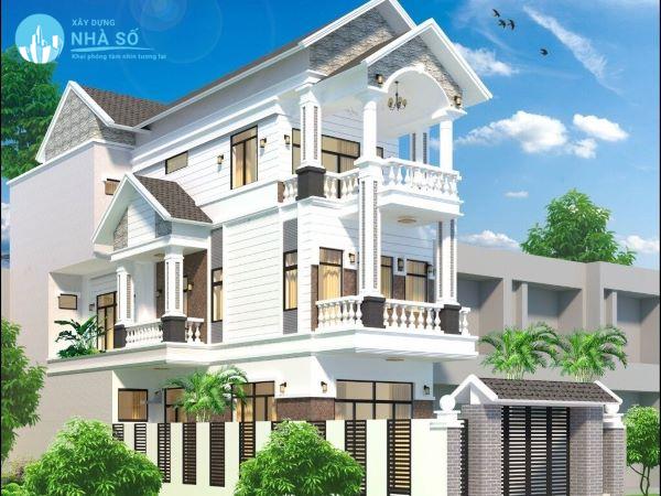 Mái Thái nhà biệt thự bắt mắt