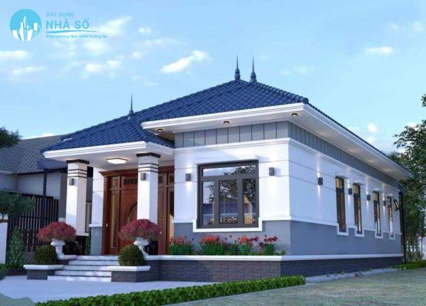 Mái Nhật nhà cấp 4 bắt mắt