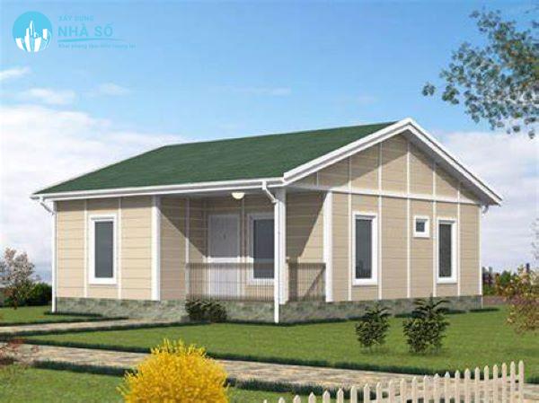 Mái tôn nhà cấp 4 đẹp thịnh hành