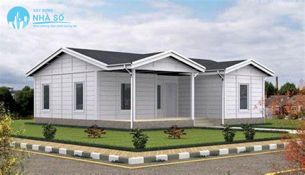 Mái tôn nhà cấp 4 đẹp nhà phố