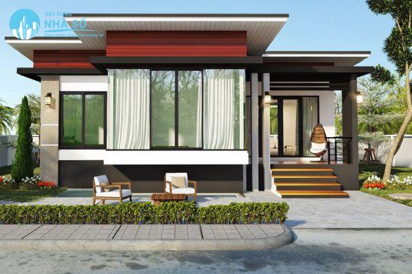 Mái bằng nhà cấp 4 đẹp