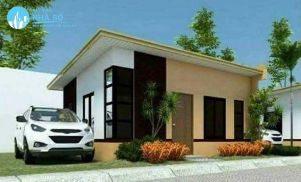 Mái bằng nhà cấp 4 ấn tượng