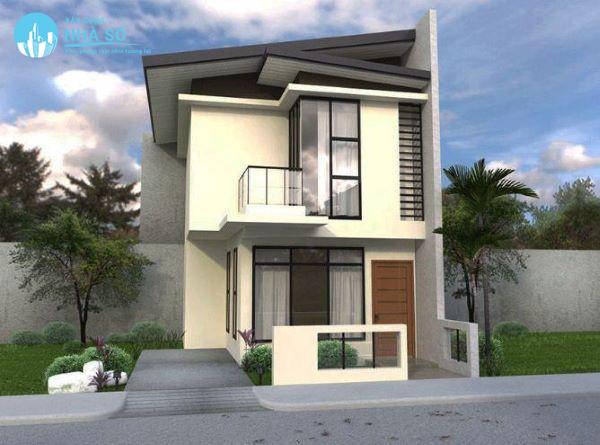 Mái lệch nhà ống thịnh hành