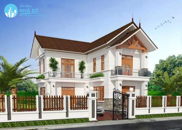 Mái Thái nhà ống bắt mắt