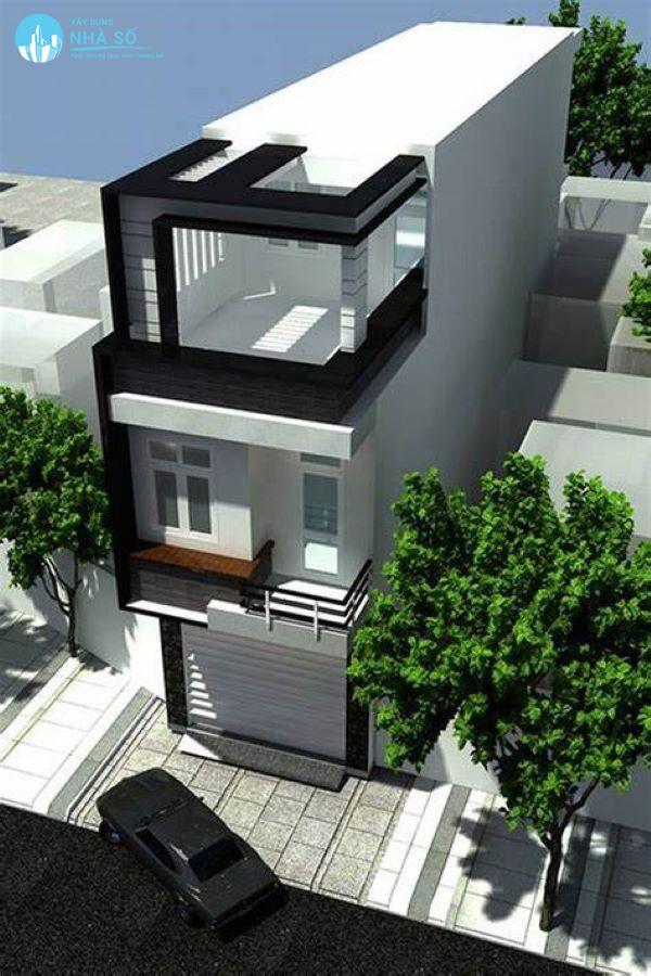 Mái bằng nhà ống ấn tượng
