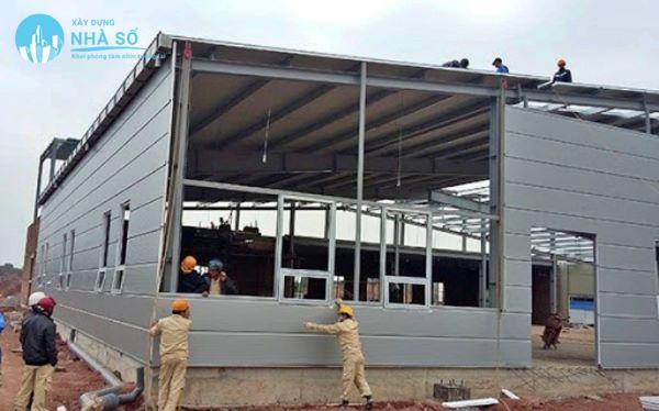 Mái tôn nhà xưởng 1 lớp