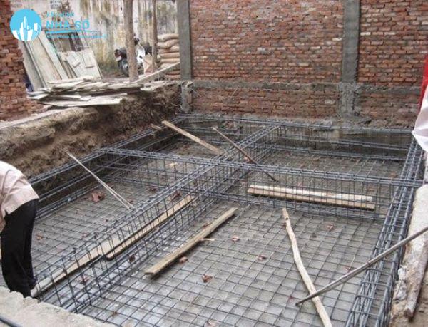 Quy trình làm móng bè nhà 2 tầng