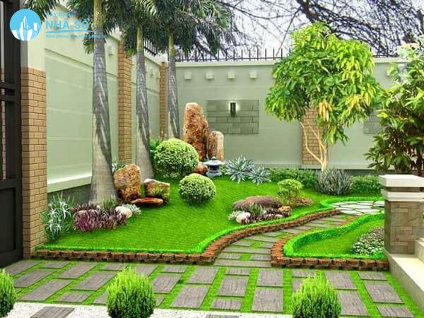 Mẫu thiết kế sân vườn mini nhỏ dẹp