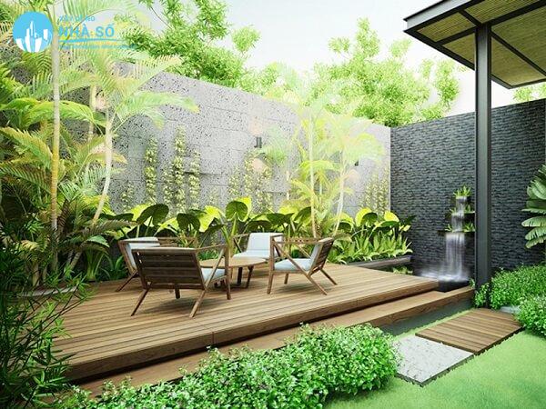 Các yếu tố khi thiết kế sân vườn biệt thự là gì