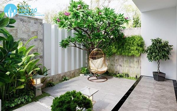Mẫu thiết kế sân vườn nhà phố đẹp