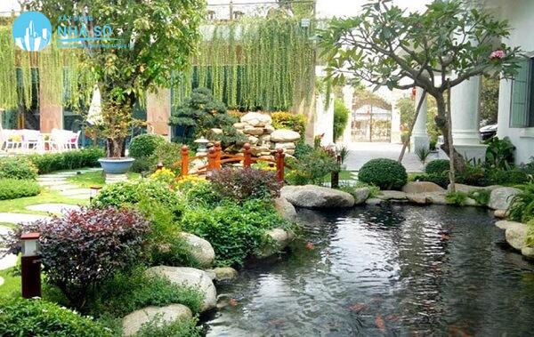 Các yếu tố khi thiết kế sân vườn nhà phố