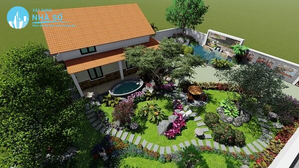 Lợi ích thiết kế sân vườn nông thôn