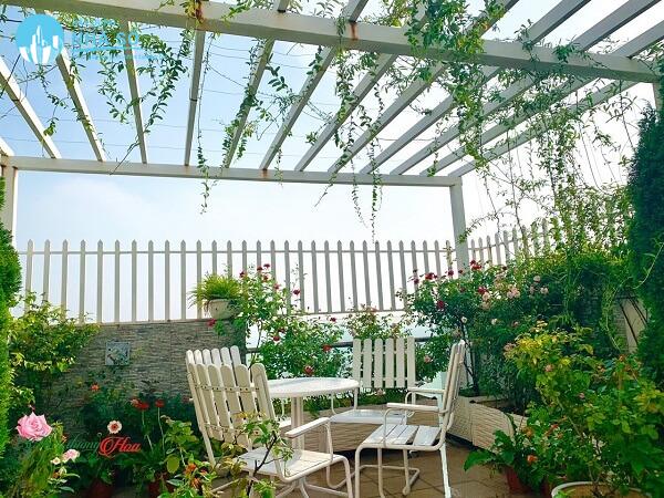 Lợi ích của thiết kế sân vườn sân thượng