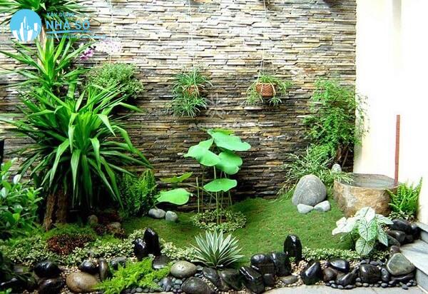 Lưu ý khi thiết kế tường sân vườn