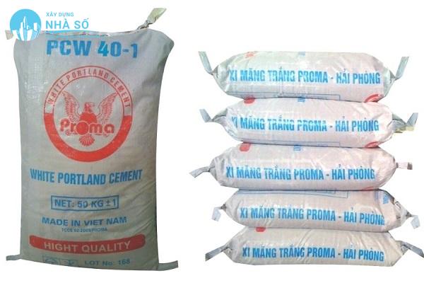 Xi măng trắng PCW 40.i