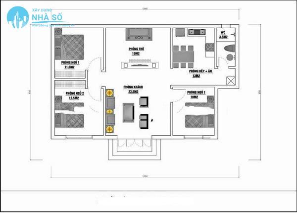 Các loại diện tích cần quan tâm khi xây nhà cấp 4